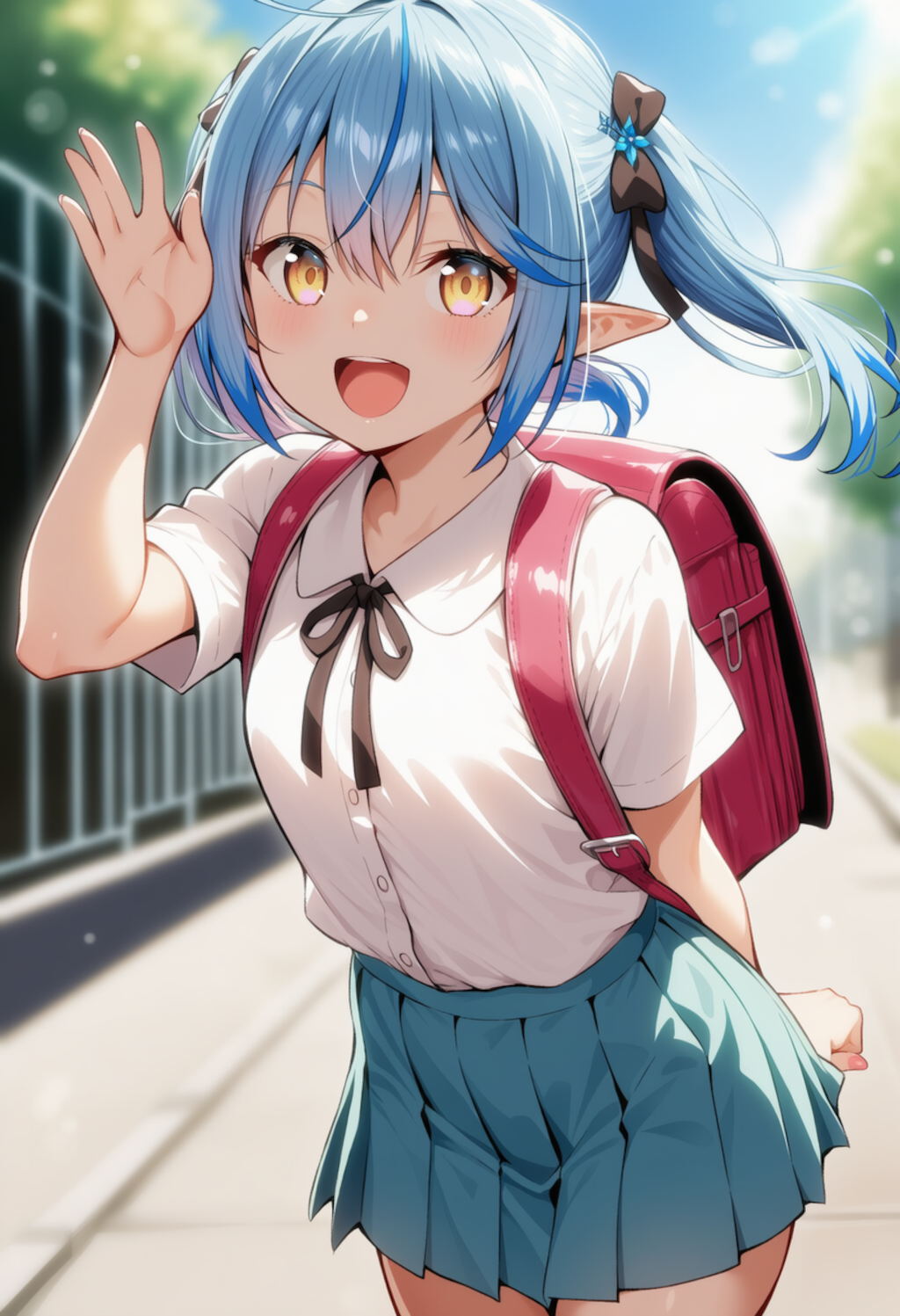 おはよー！（雪花ラミィ）