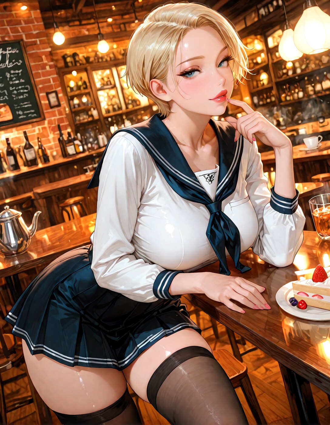 色気ありすぎJK