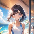 夏の美少女 2枚目