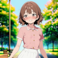 【露出】パーマちゃん 2枚目