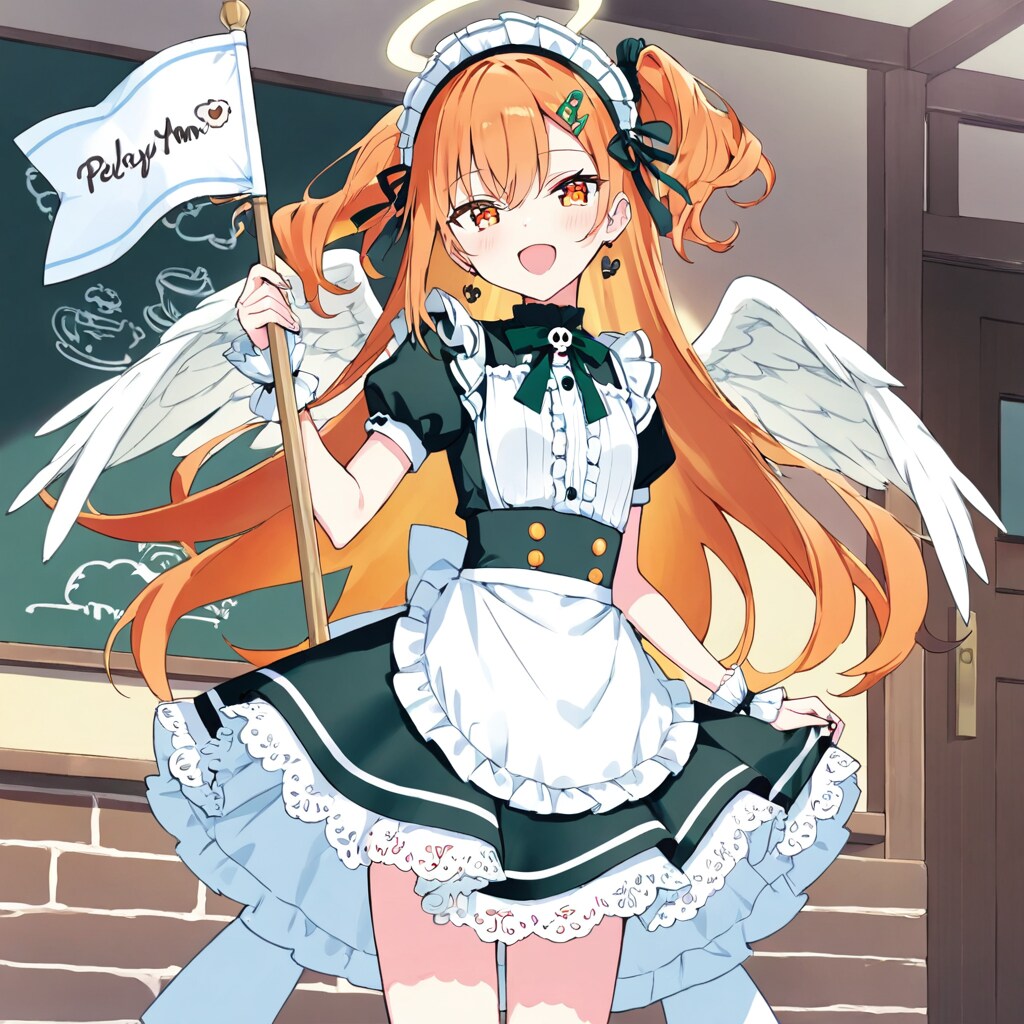 白翼のプリンスメイド① | の人気AIイラスト・グラビア