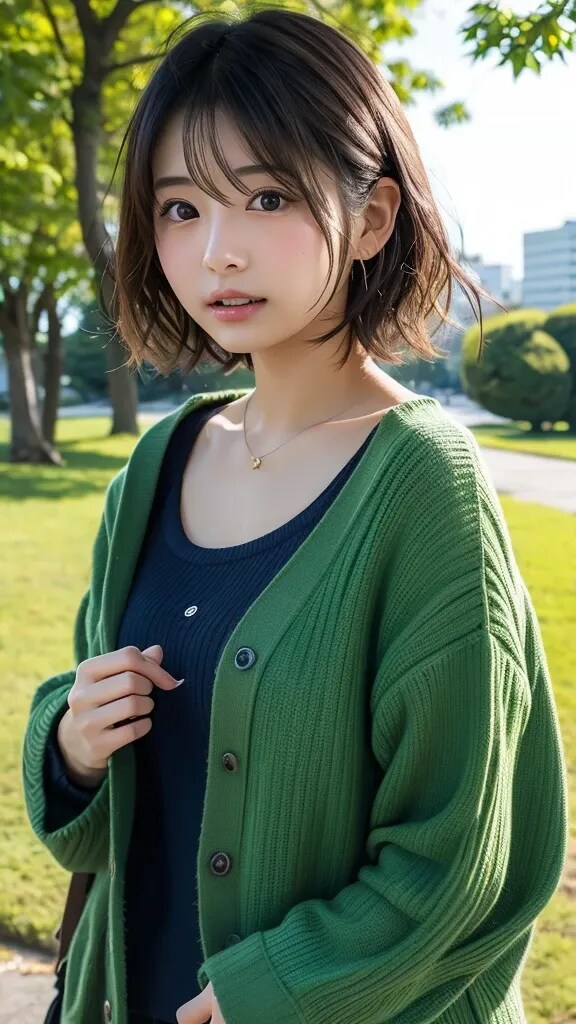 緑色好きなんよ