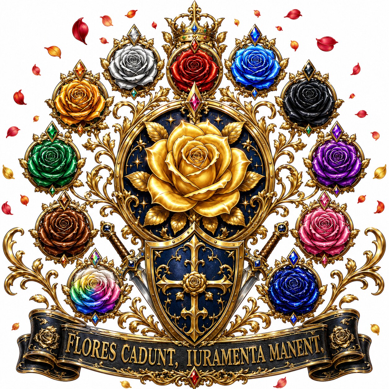 聖薔薇十三騎士団紋章