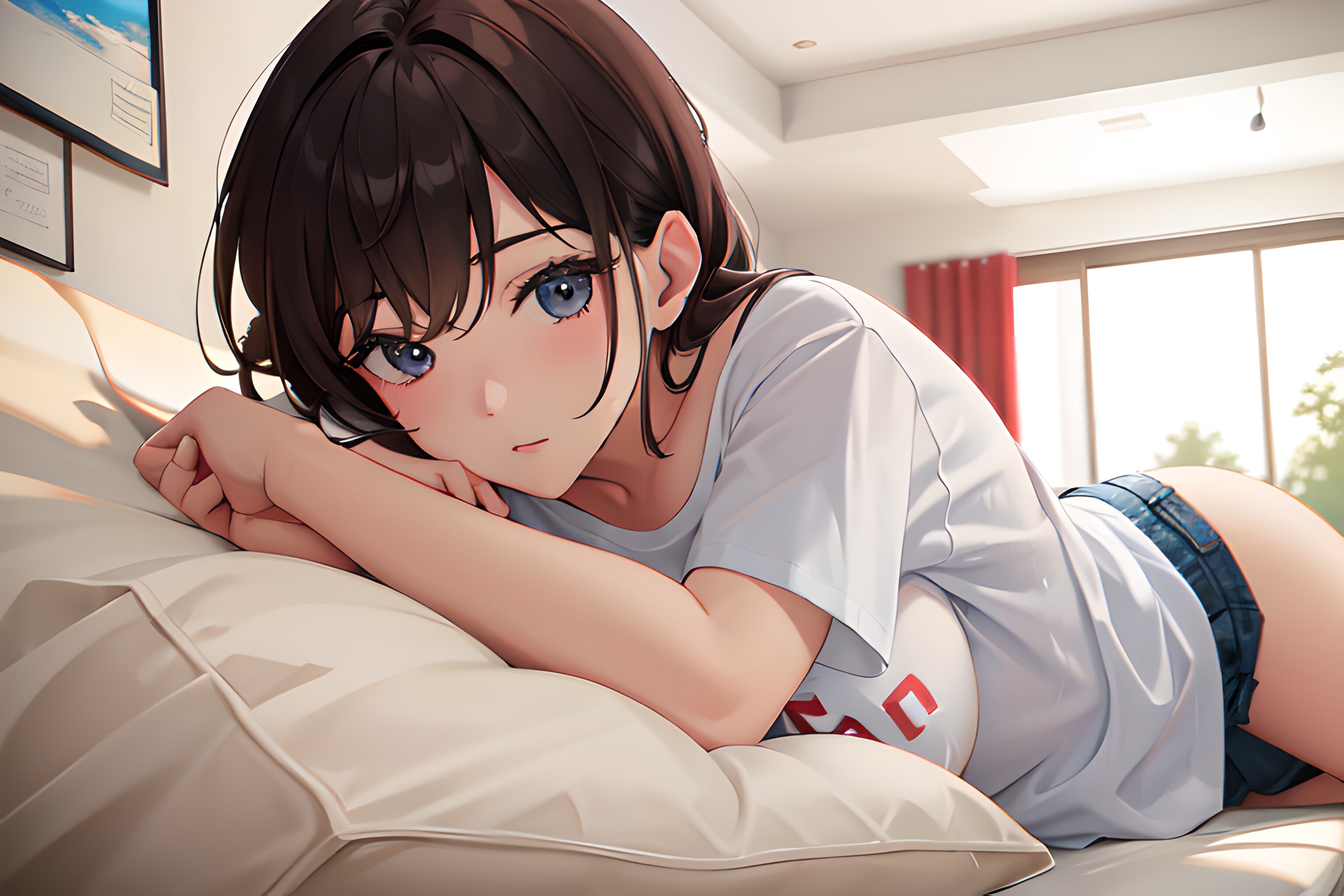 休日に