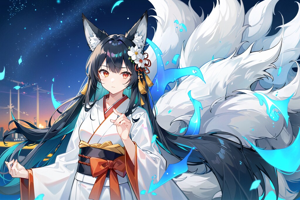 #10 未来と鳥居 背景コレクション50チャレンジ