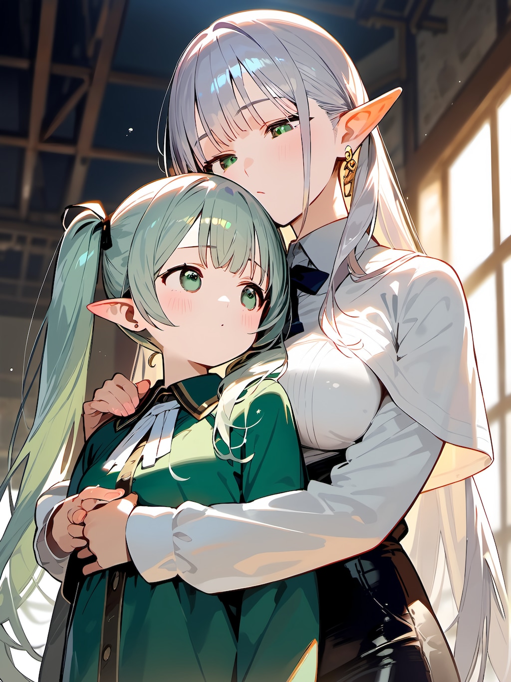 エルフ姉妹♪（年齢差有）