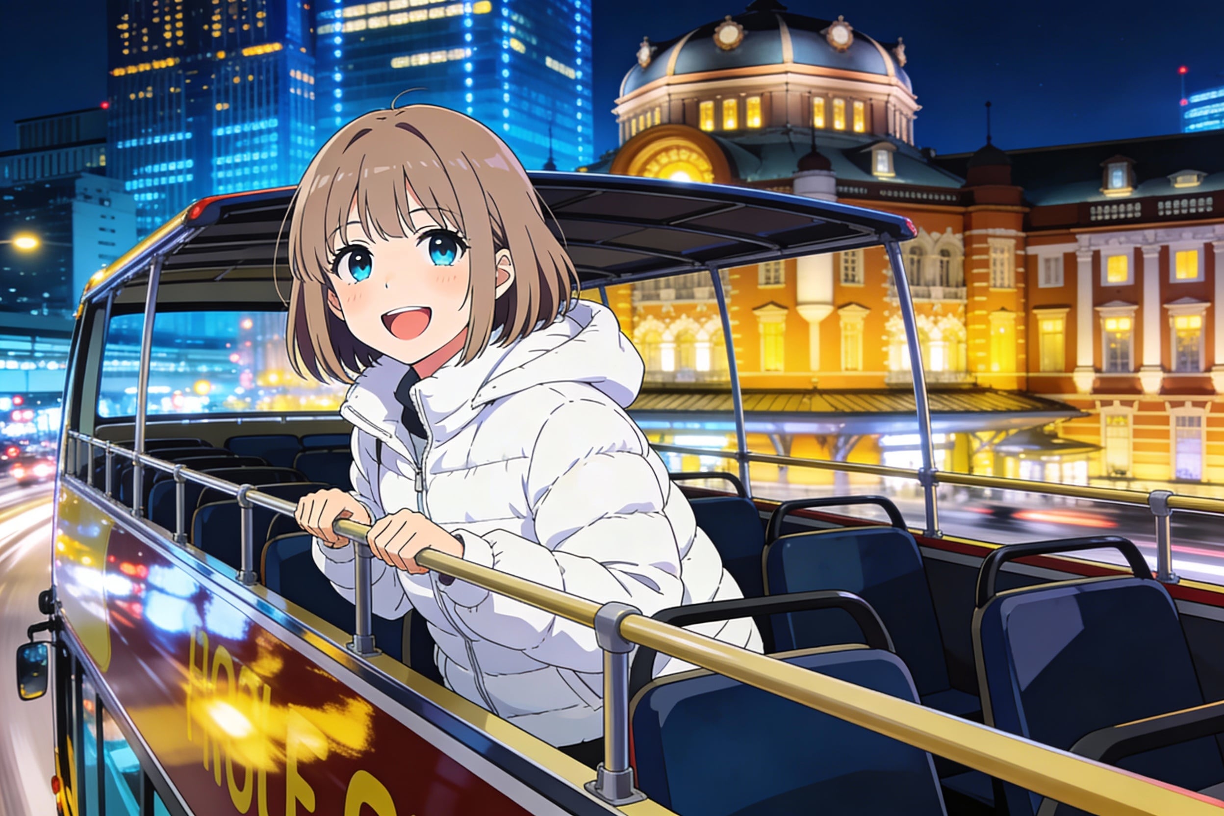 観光バス記念日 | の人気AIイラスト・グラビア