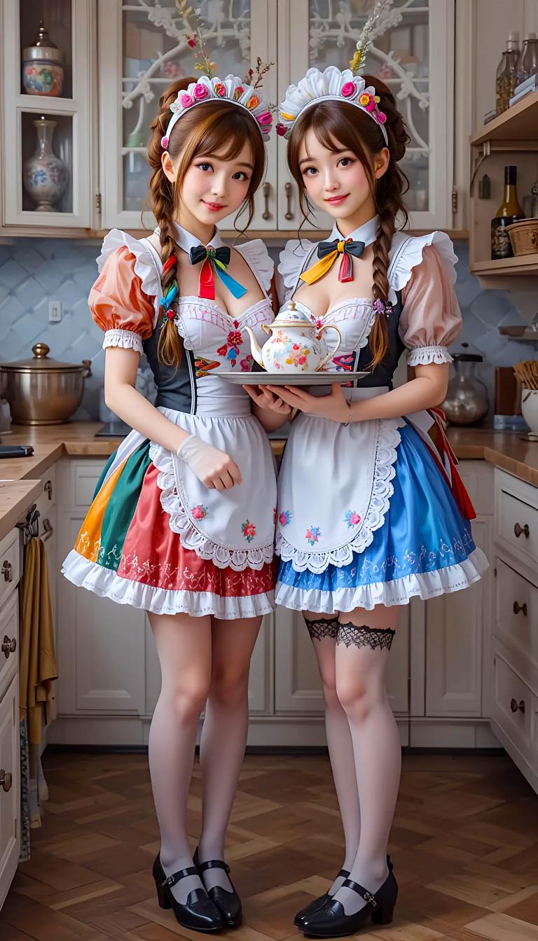 カラフルメイドの君