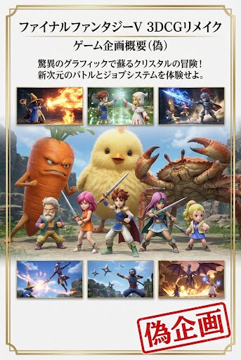 ファイナルファンタジー5　3DCGリメイク | の人気AIイラスト・グラビア