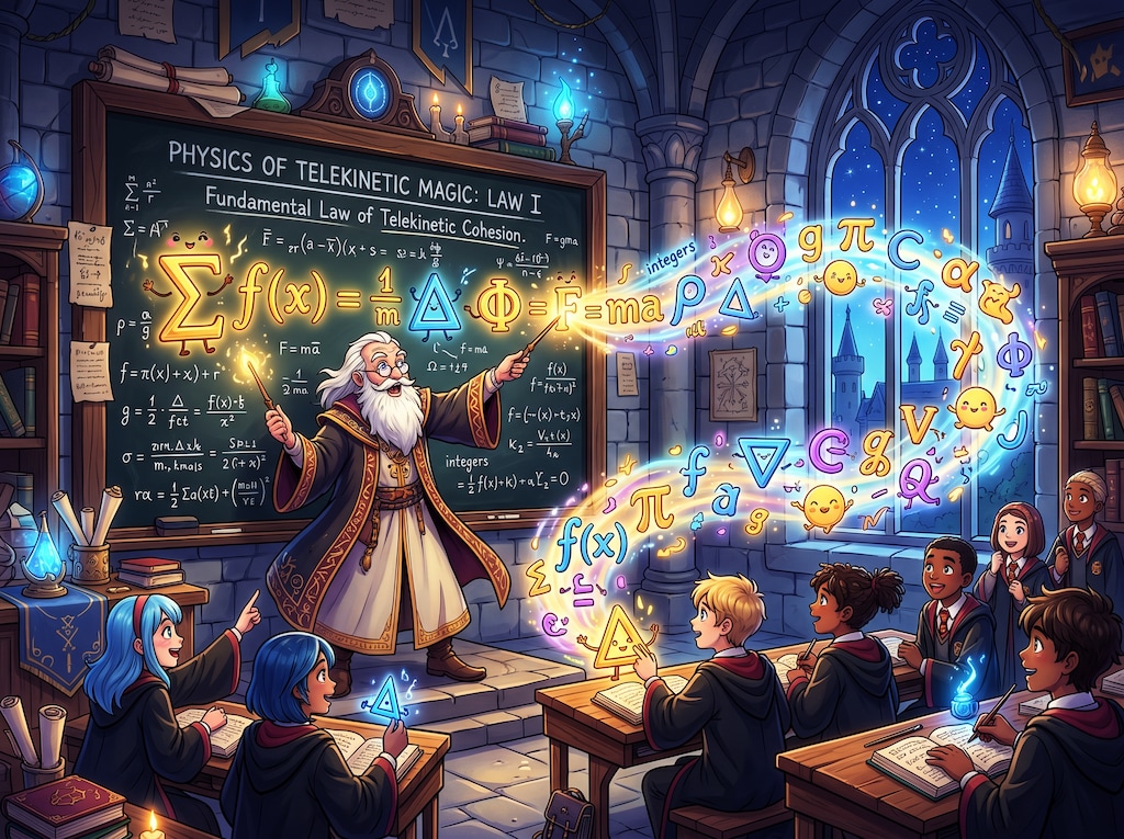 魔法の呪文と物理の方程式の区別がつかない