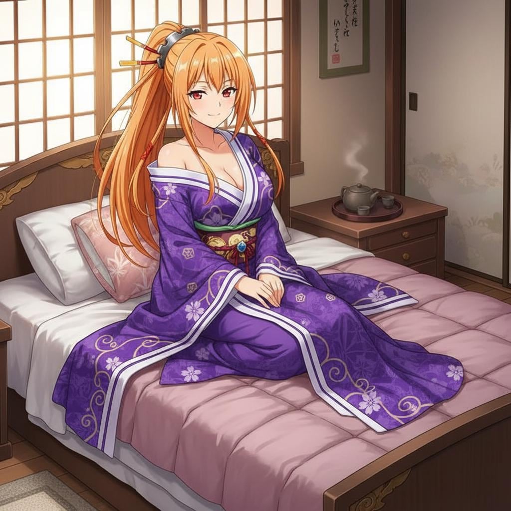 浴衣の絡繰さん
