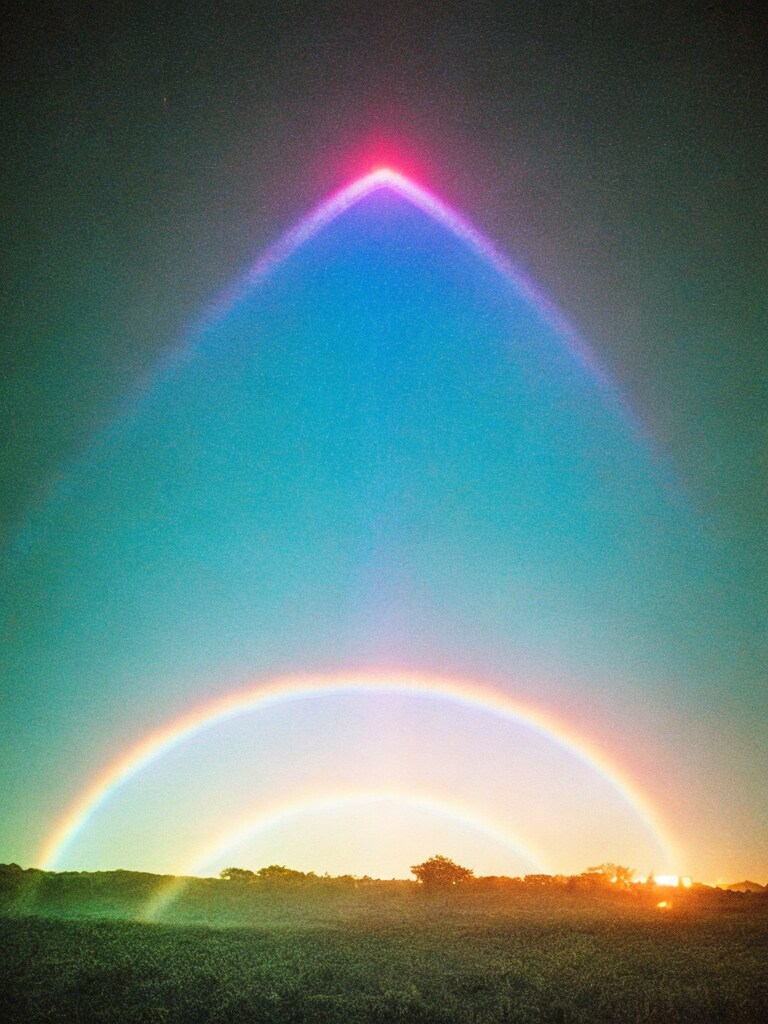 虹のようなモノ