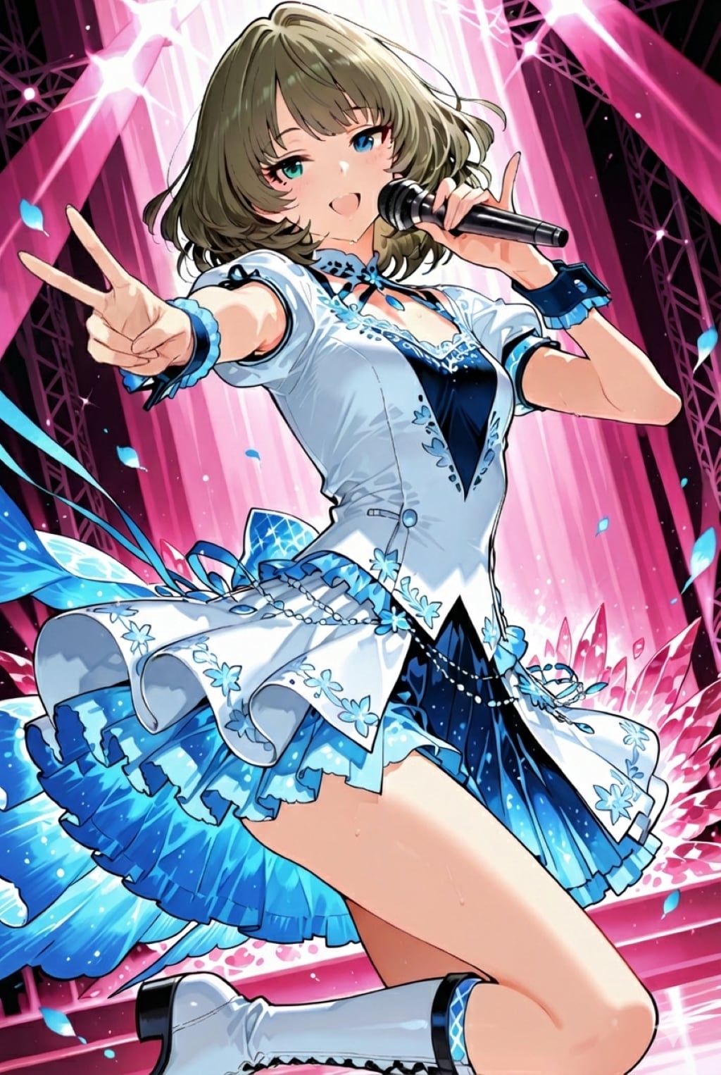 【コンサート】高垣楓　ー新作衣装 by #PHOENIX Ver. ー | の人気AIイラスト・グラビア