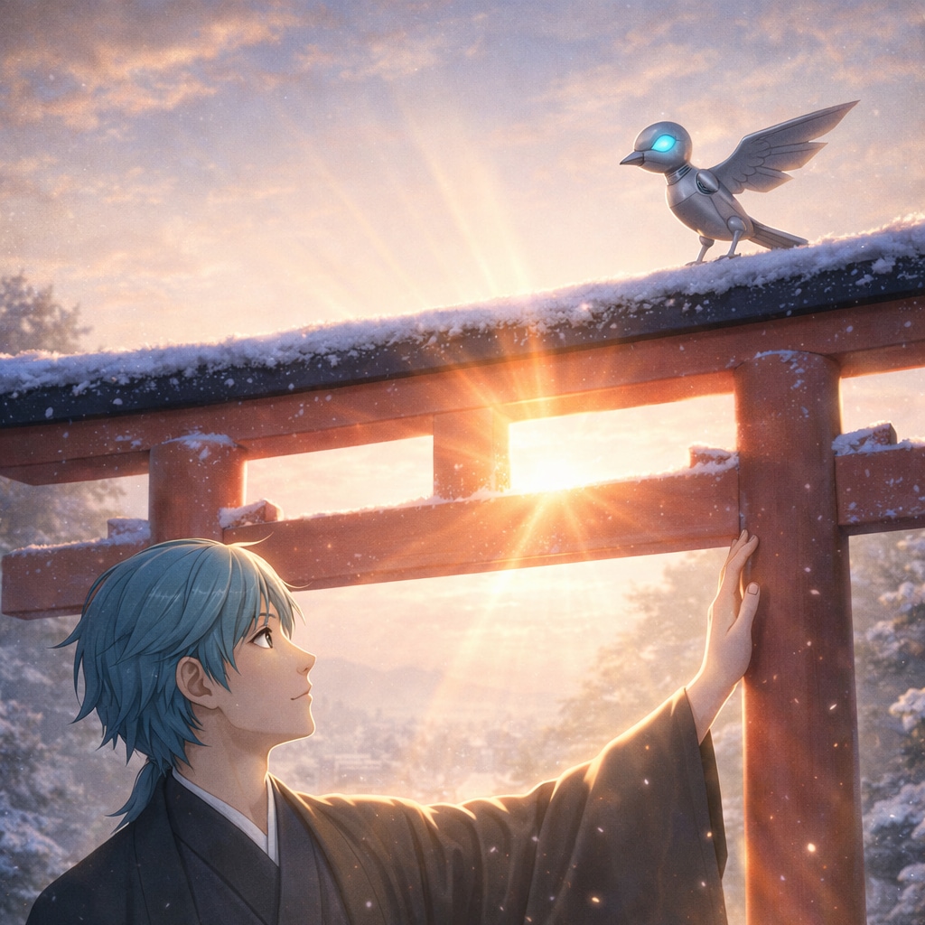 ナビと機械鳥セルマ