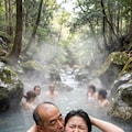 岩風呂ではしゃぐ③ 4枚目