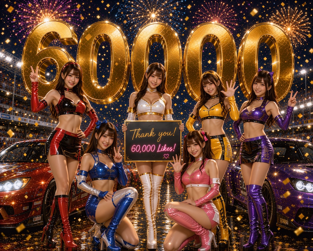 60000いいね　ありがとうございます