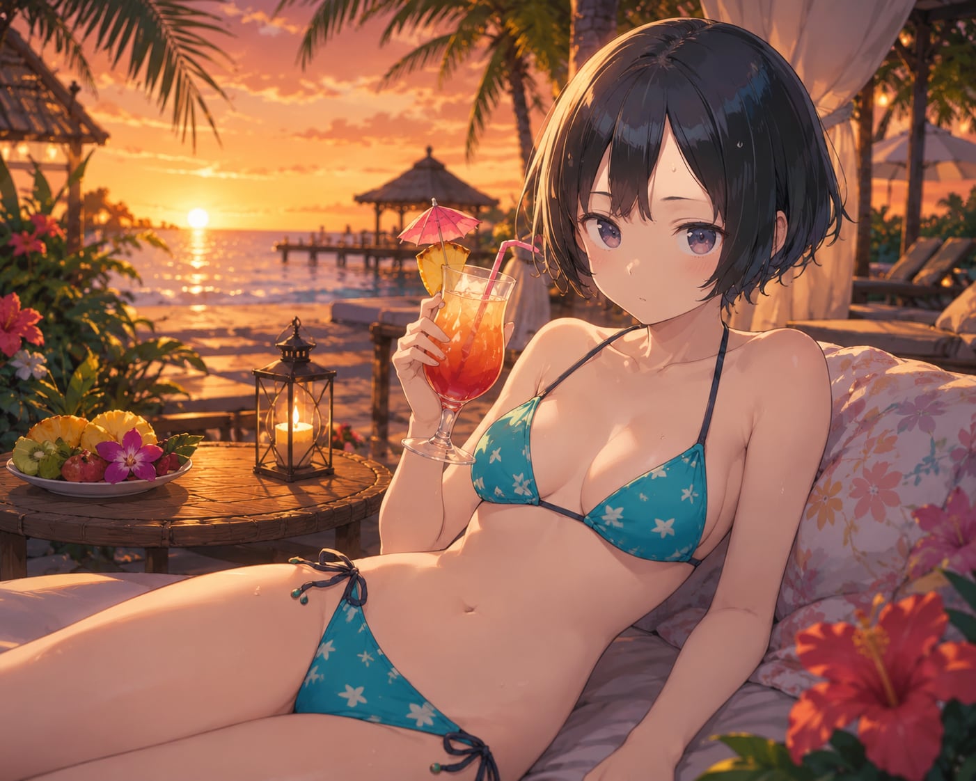 夕暮れリゾート