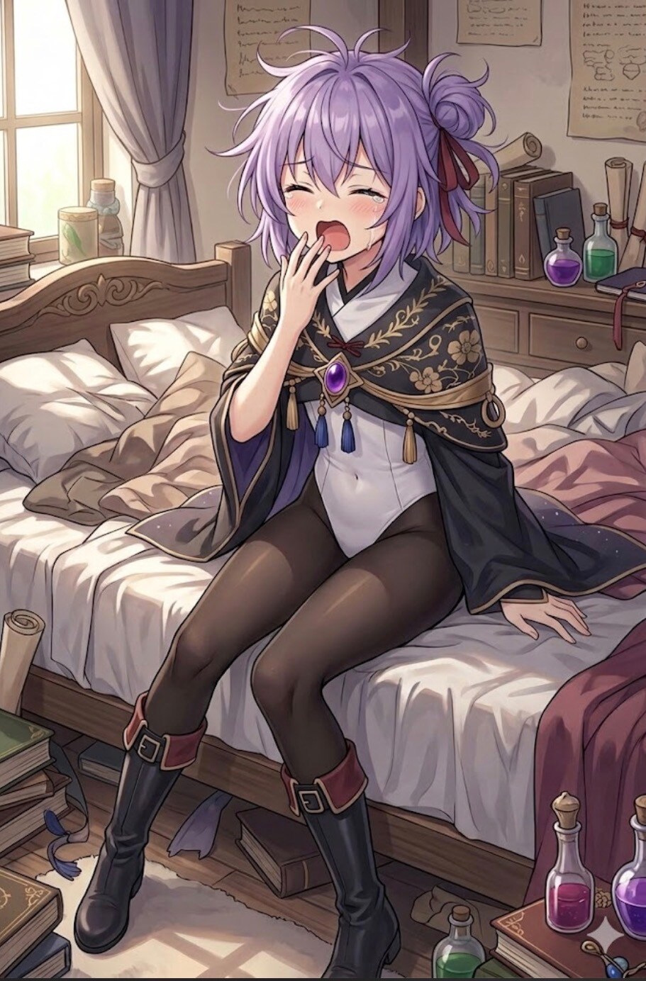 まだ眠いよ〜