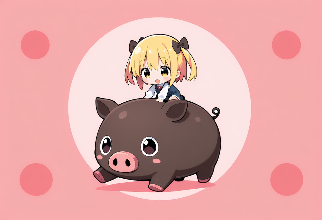 豚ちゃんと私