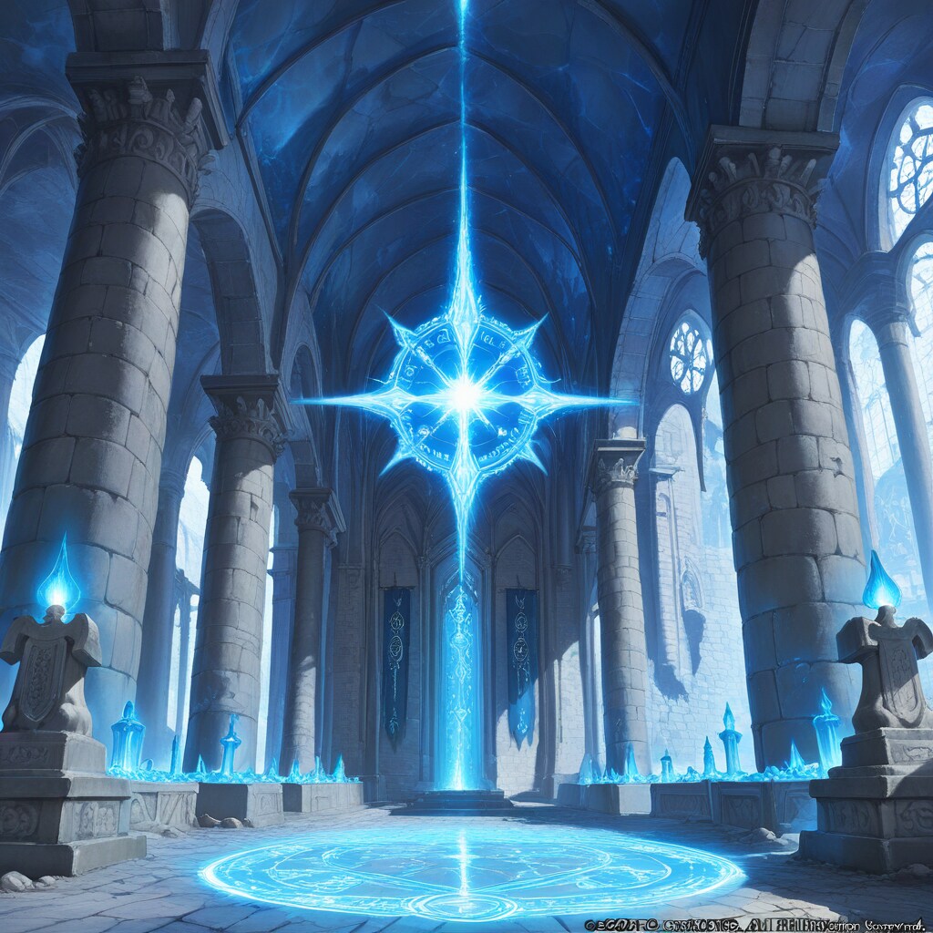 なにかヤバいものが召喚されそうな太古の神殿