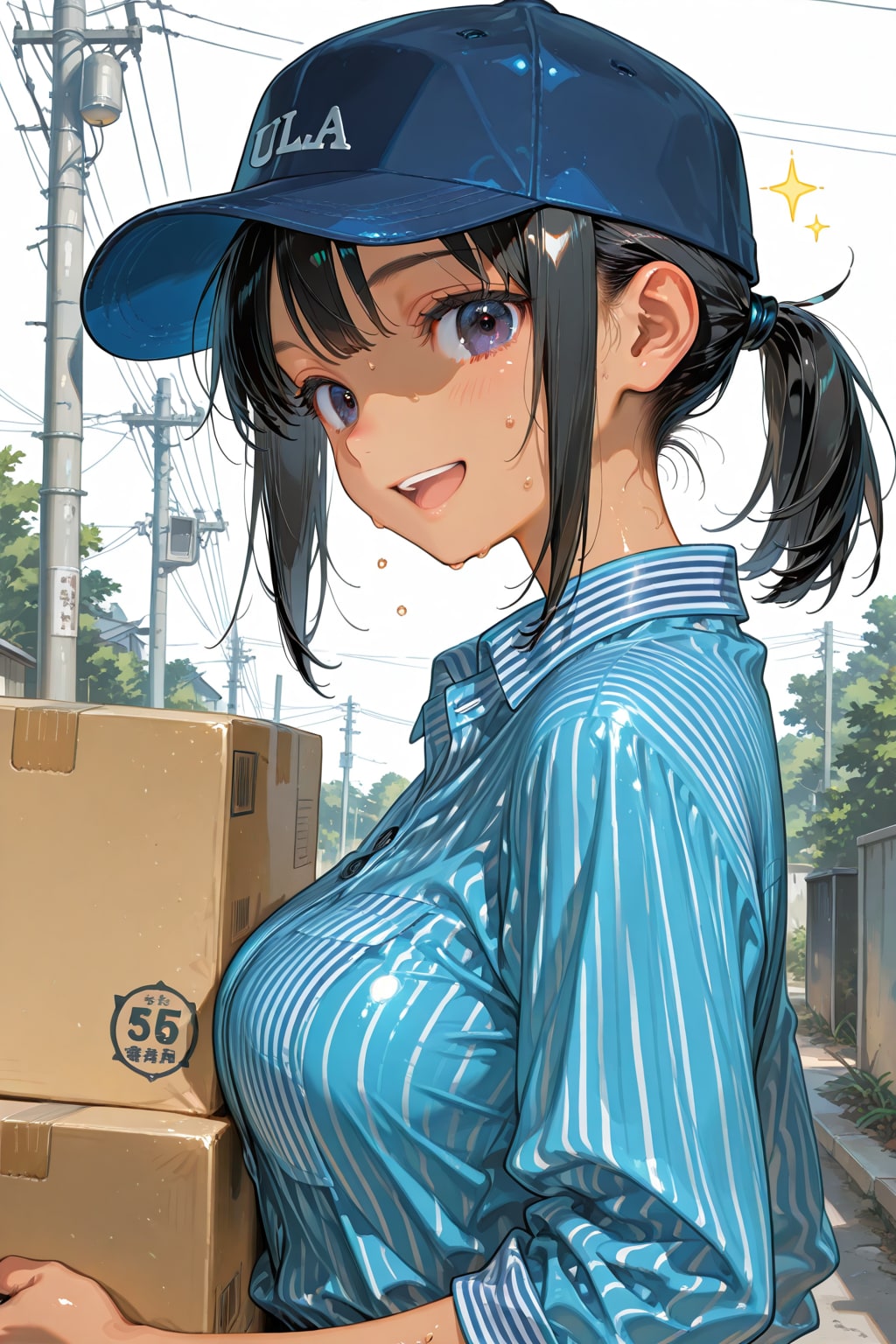 引っ越し屋さん。