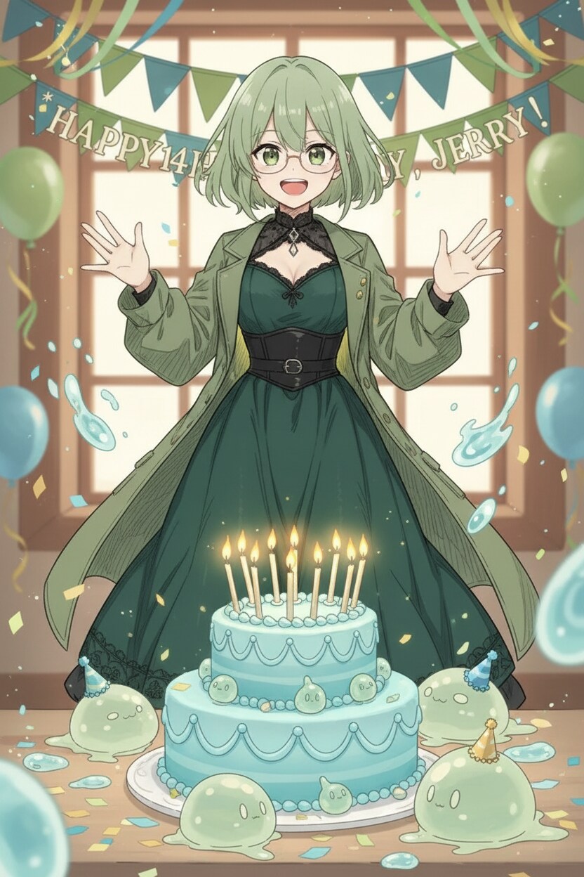 忘れてたジェリーさん９月誕生日ですね✨ | の人気AIイラスト・グラビア