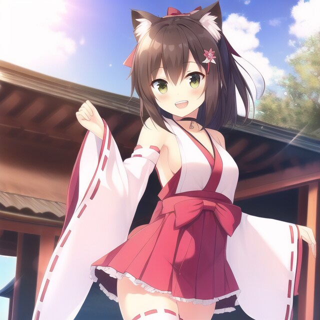ねこねこみこ