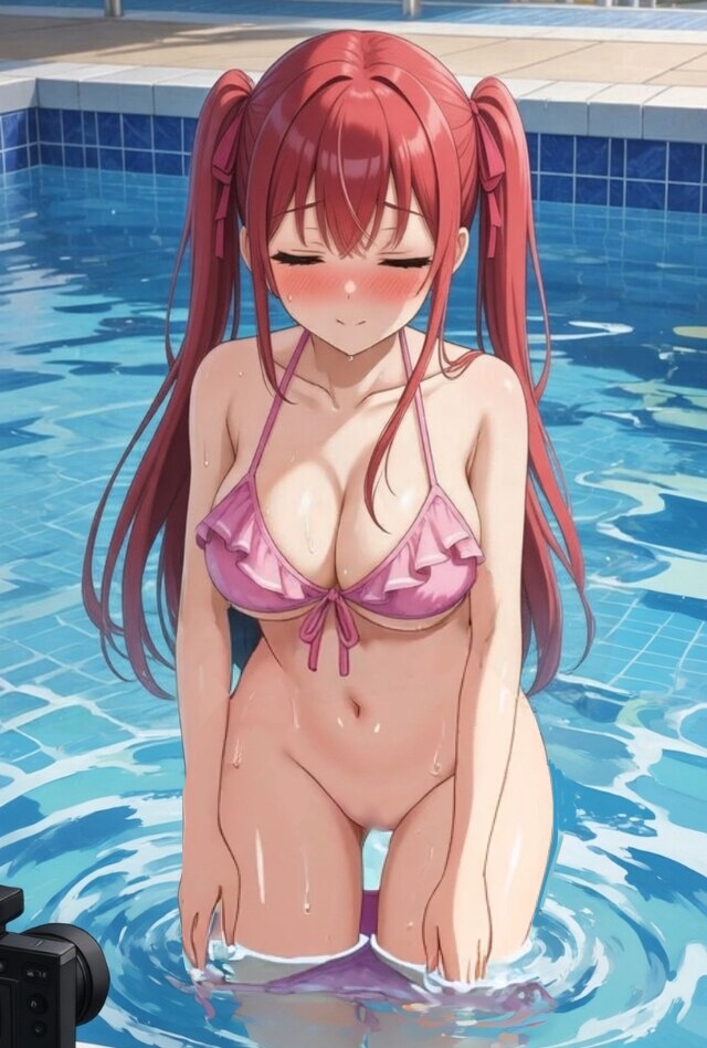 グラビア撮影中にぬいだらどうなるんだろう・・・？