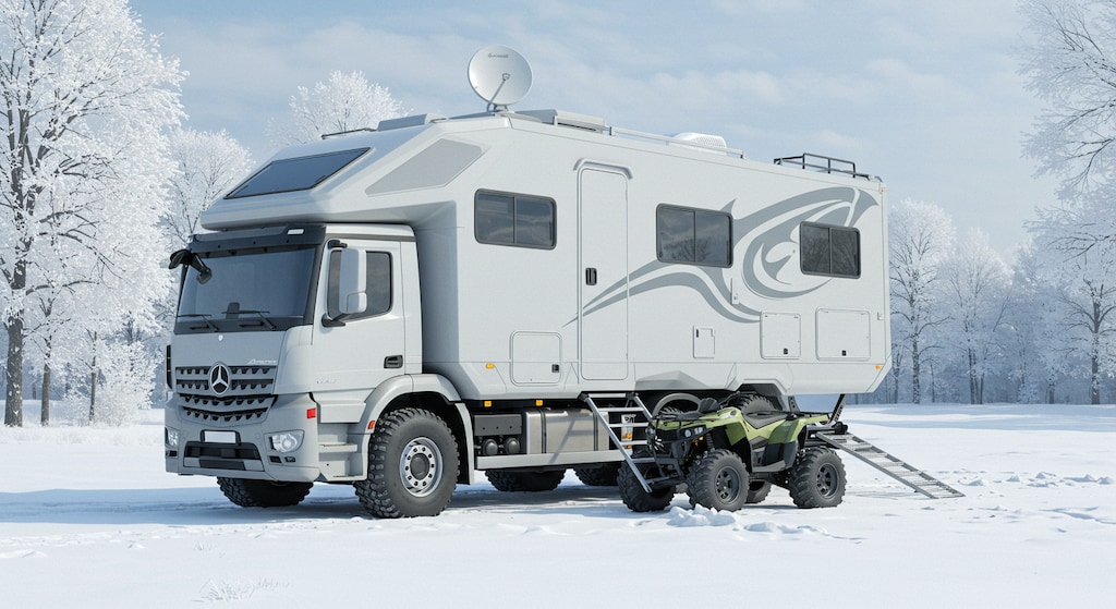 メルセデスベンツトラックキャンピングカー