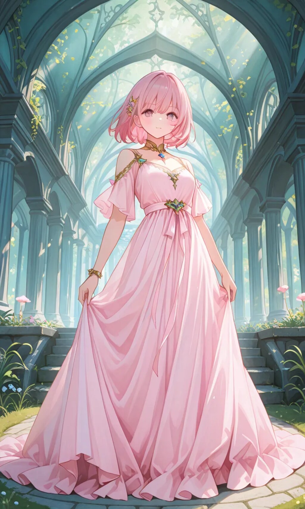 ピンクちゃん普通絵