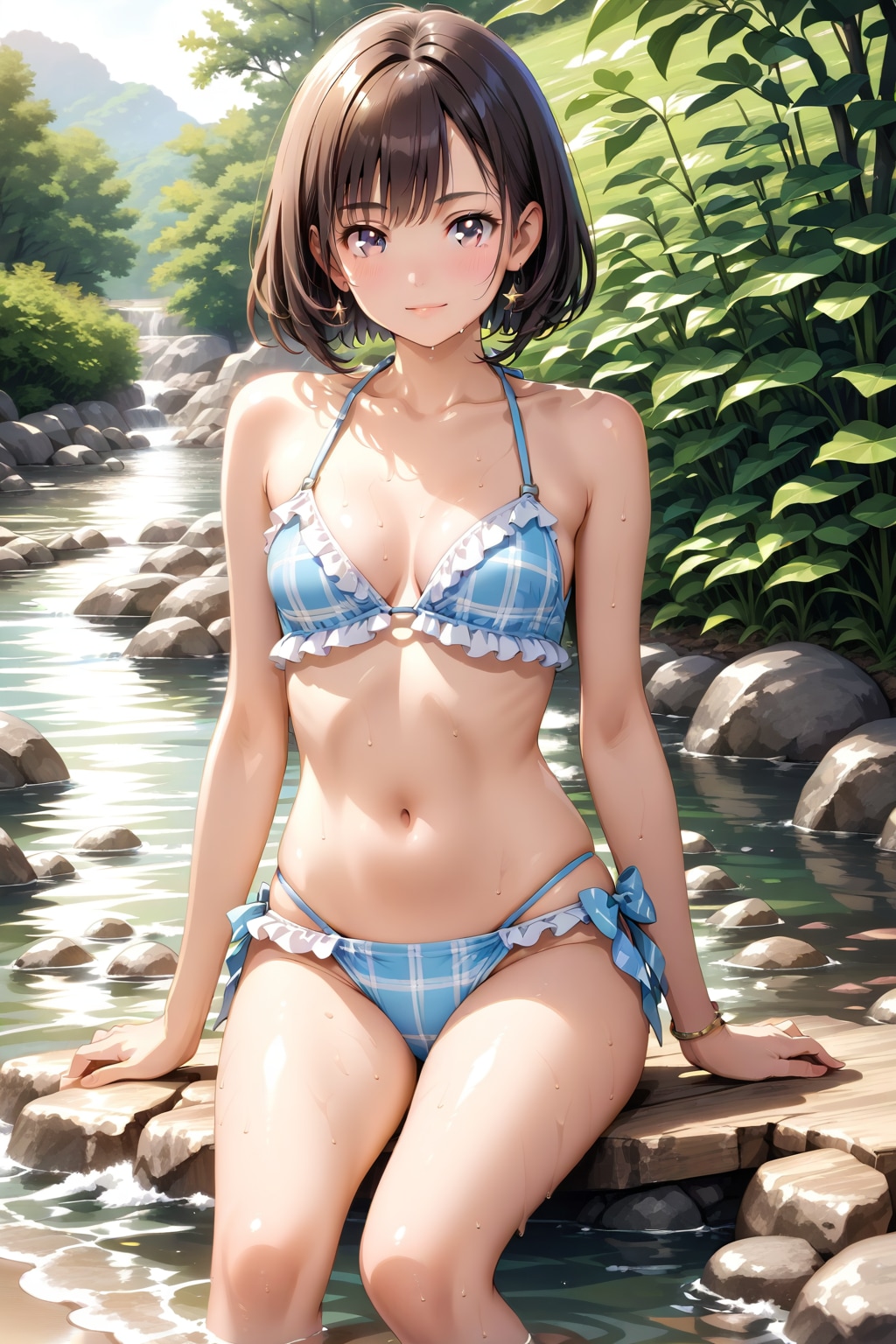 可愛いビキニ美少女