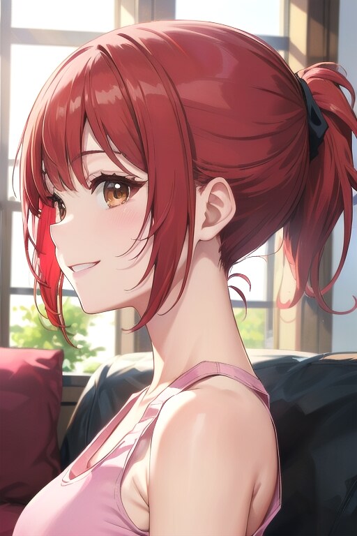 横顔
