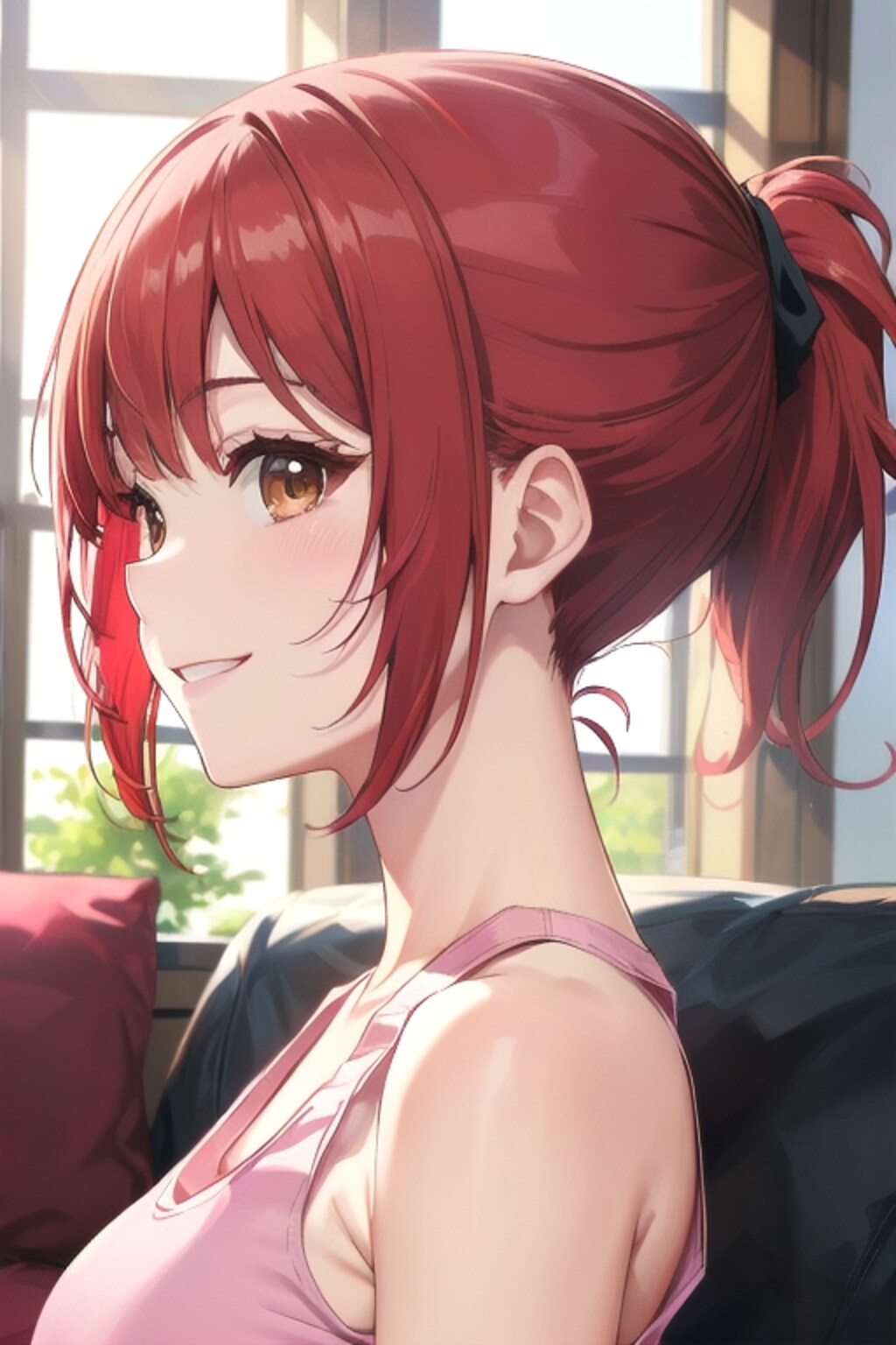 横顔