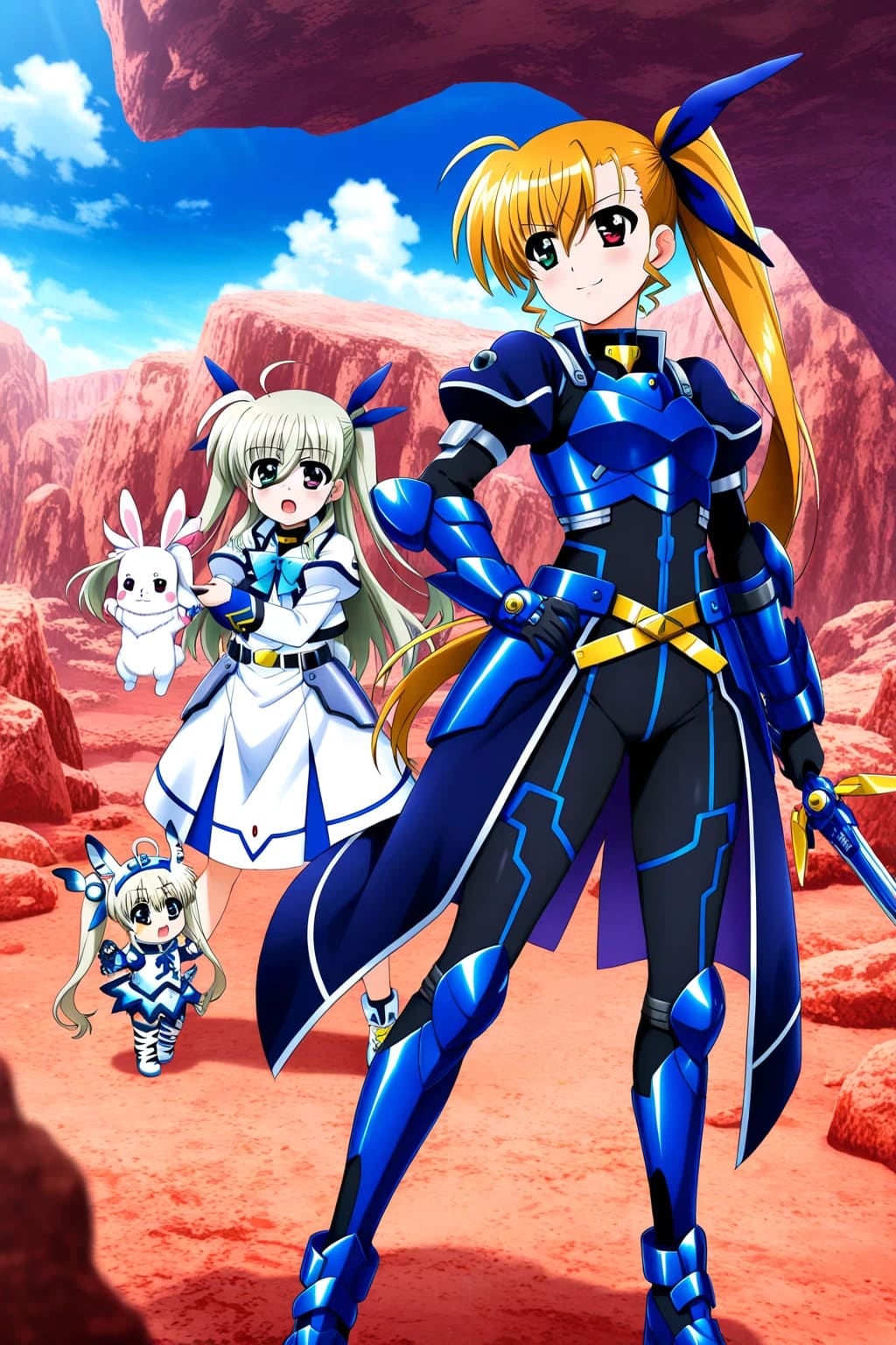 高町ヴィヴィオとアインハルトストラトス