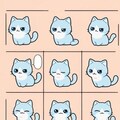 猫　漫画風 5枚目