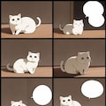 猫　漫画風 2枚目