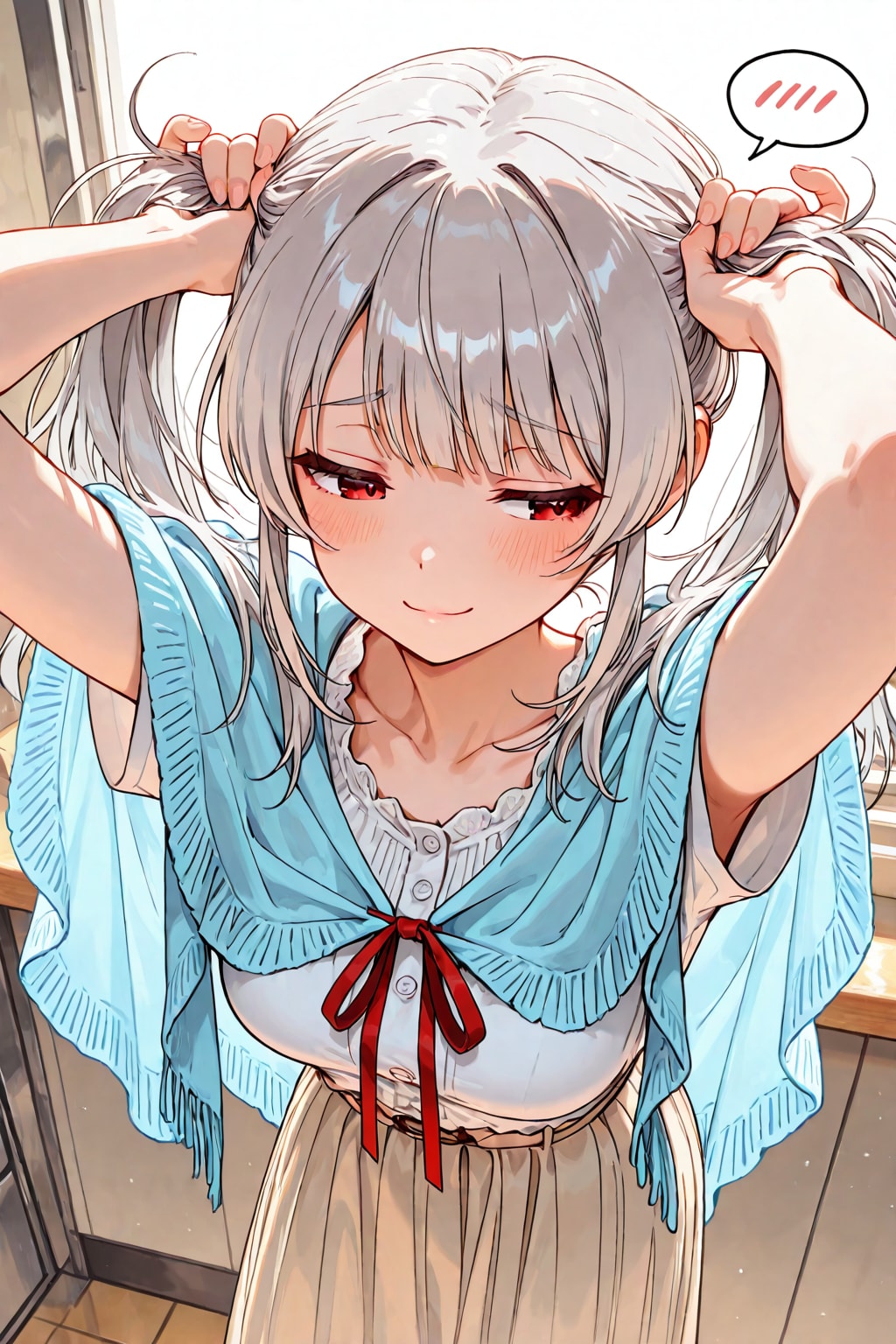 手ツインテを再要望された同期(企画参加)