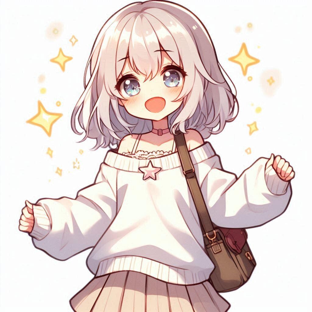 白髪の可愛い女の子【191】