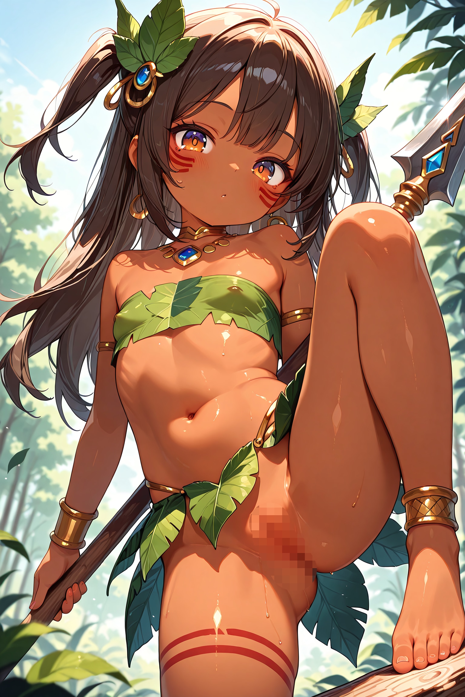 ジャングルの奥で