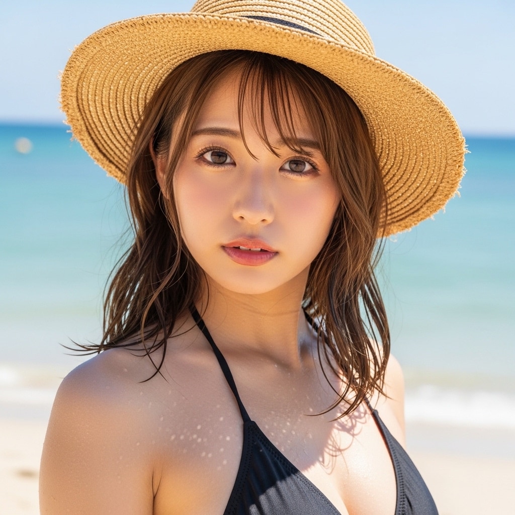 麦わら帽子の季節