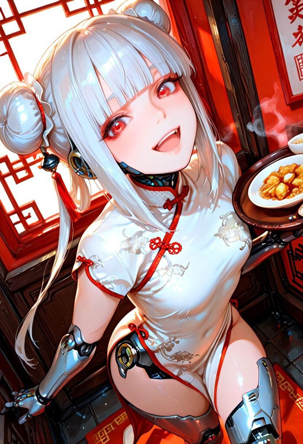 飲食店支援型人形少女