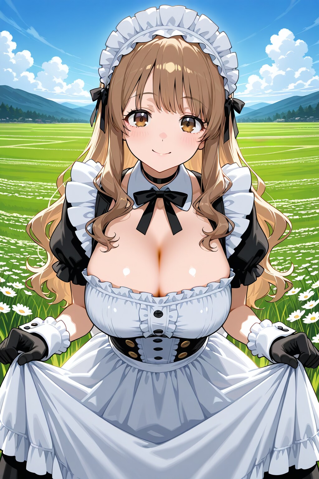 巨乳メイドちゃん