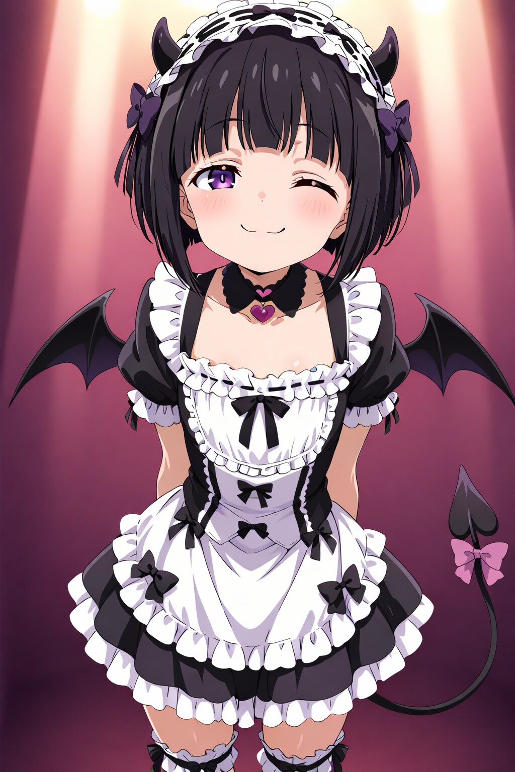 小悪魔メイド風