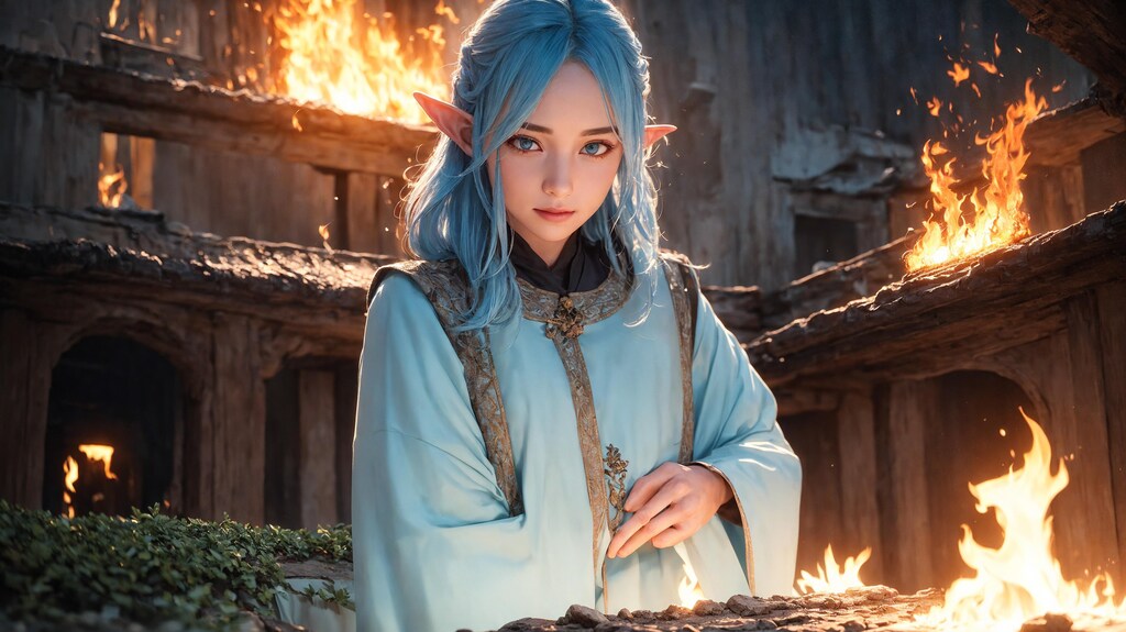 (2023/06/21)双星のエルフ、アネ&リルシス