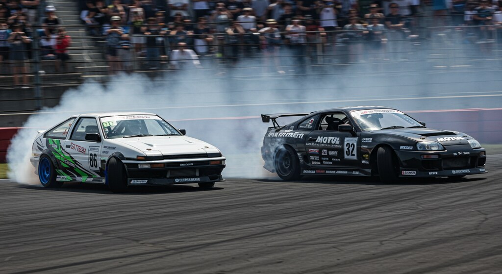 AE86  トヨタスープラのドリ車