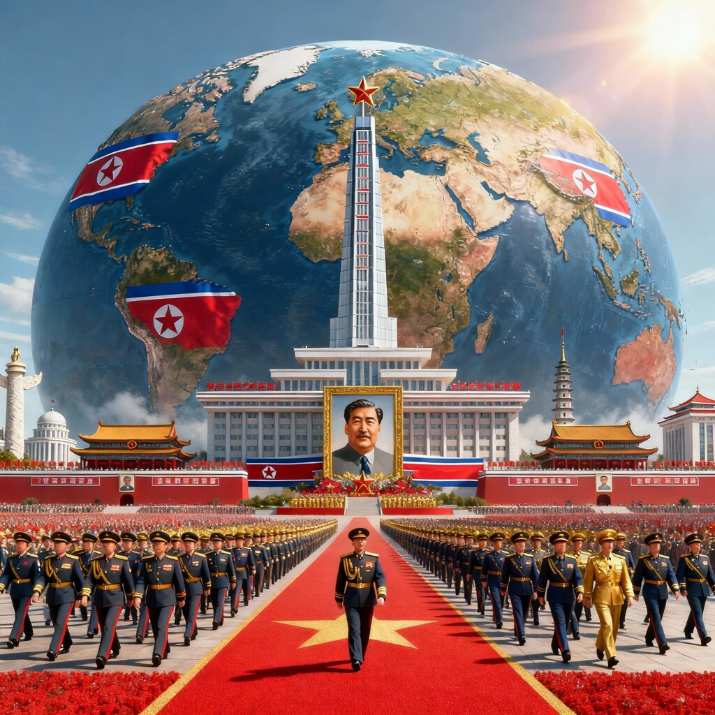 北朝鮮が世界征服した世界