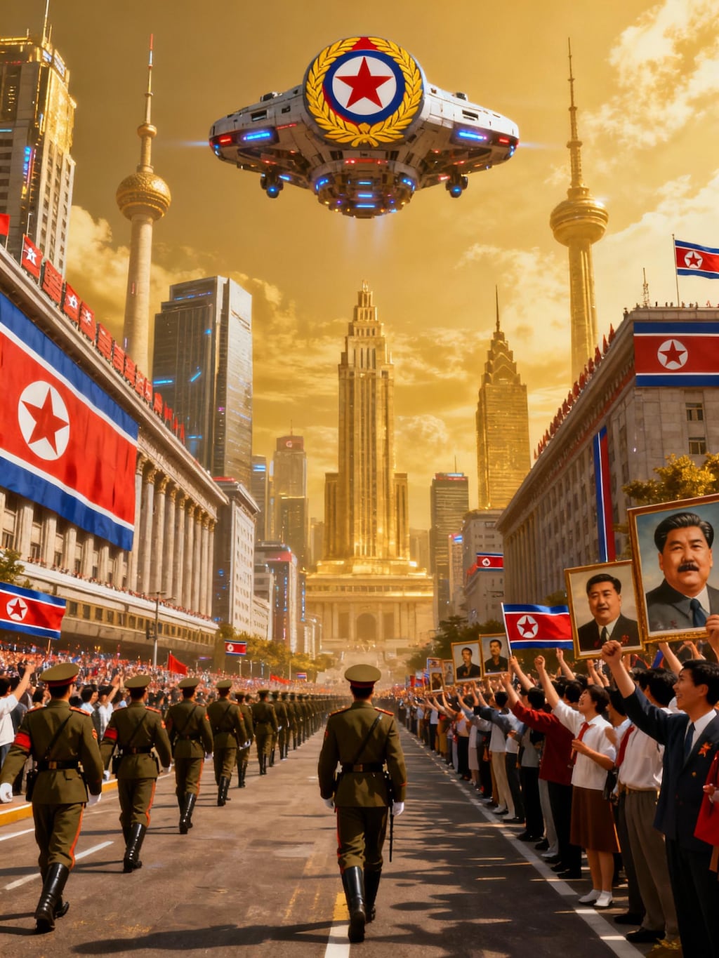 北朝鮮が世界征服した世界