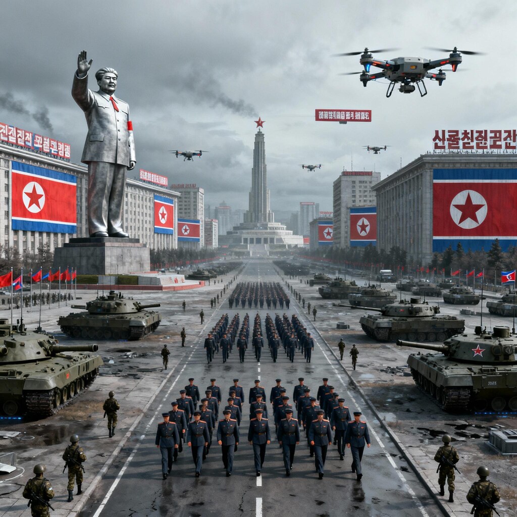 北朝鮮が世界征服した世界