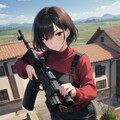 20230903　銃の扱いが下手などこかの謎の女の日　悔しいので後日再挑戦 2枚目