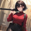 20230903　銃の扱いが下手などこかの謎の女の日　悔しいので後日再挑戦 9枚目